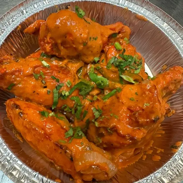 Butter Chicken Lollipops
